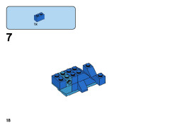 LEGO 11006 instructions page 18 – build guide