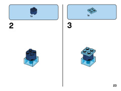 LEGO 11006 instructions page 23 – build guide