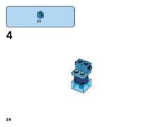 LEGO 11006 instructions page 24 – build guide