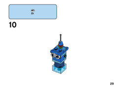 LEGO 11006 instructions page 29 – build guide