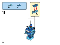 LEGO 11006 instructions page 30 – build guide