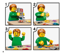 LEGO 11006 instructions page 4 – build guide