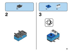 LEGO 11006 instructions page 9 – build guide