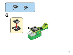 LEGO 11007 instructions page 13 – build guide