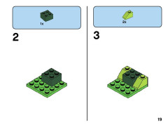 LEGO 11007 instructions page 19 – build guide