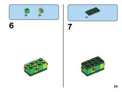 LEGO 11007 instructions page 29 – build guide
