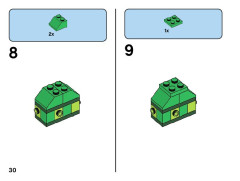 LEGO 11007 instructions page 30 – build guide