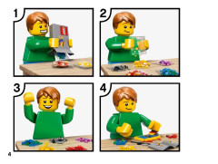 LEGO 11007 instructions page 4 – build guide