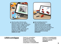 LEGO 11007 instructions page 5 – build guide