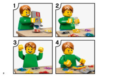 LEGO 11008 instructions page 2 – build guide