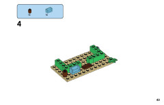 LEGO 11008 instructions page 43 – build guide