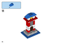 LEGO 11008 instructions page 70 – build guide