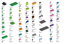 LEGO 11008 instructions page 74 – build guide
