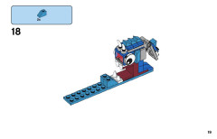 LEGO 11009 instructions page 19 – build guide
