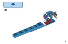 LEGO 11009 instructions page 21 – build guide