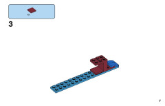 LEGO 11009 instructions page 7 – build guide