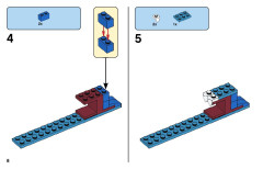 LEGO 11009 instructions page 8 – build guide