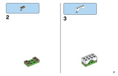 LEGO 11009 instructions page 17 – build guide