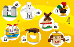 LEGO 11009 instructions page 2 – build guide