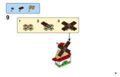 LEGO 11009 instructions page 21 – build guide