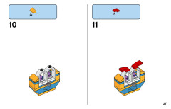 LEGO 11009 instructions page 27 – build guide