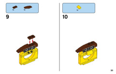 LEGO 11009 instructions page 33 – build guide