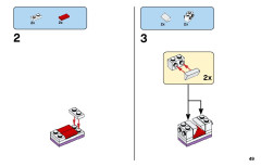 LEGO 11009 instructions page 49 – build guide