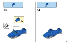 LEGO 11009 instructions page 61 – build guide