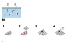 LEGO 11009 instructions page 68 – build guide
