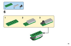 LEGO 11009 instructions page 73 – build guide