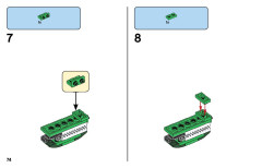 LEGO 11009 instructions page 74 – build guide