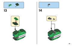 LEGO 11009 instructions page 77 – build guide