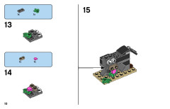 LEGO 11011 instructions page 10 – build guide