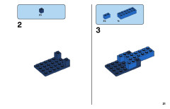LEGO 11011 instructions page 21 – build guide