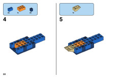 LEGO 11011 instructions page 22 – build guide