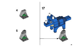 LEGO 11011 instructions page 31 – build guide