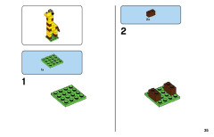 LEGO 11011 instructions page 35 – build guide