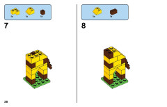 LEGO 11011 instructions page 38 – build guide