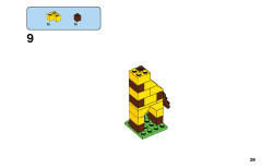 LEGO 11011 instructions page 39 – build guide