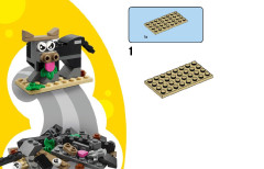 LEGO 11011 instructions page 4 – build guide