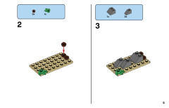 LEGO 11011 instructions page 5 – build guide
