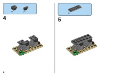 LEGO 11011 instructions page 6 – build guide