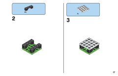 LEGO 11011 instructions page 17 – build guide