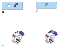 LEGO 11011 instructions page 26 – build guide