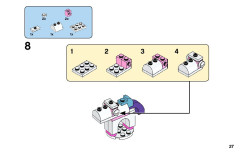 LEGO 11011 instructions page 27 – build guide