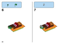 LEGO 11011 instructions page 32 – build guide