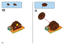 LEGO 11011 instructions page 34 – build guide