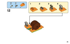 LEGO 11011 instructions page 35 – build guide