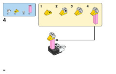 LEGO 11011 instructions page 38 – build guide