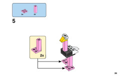 LEGO 11011 instructions page 39 – build guide
